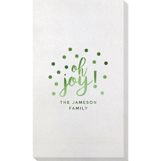 Confetti Dots Oh Joy Bamboo Luxe Guest Towels